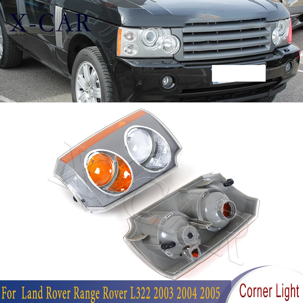 

Front Bumper Headlight Side Corner Turn Signal Light Indicator Lamp Euro Style For Land Rover Range Rover L322 2003 2004 2005