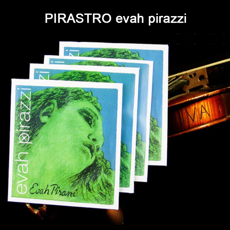 Germany Brand PIPASTRO evah pirazzi Green Beauty Violin String E A D G Ball set nylon gold E string for Violin accessories