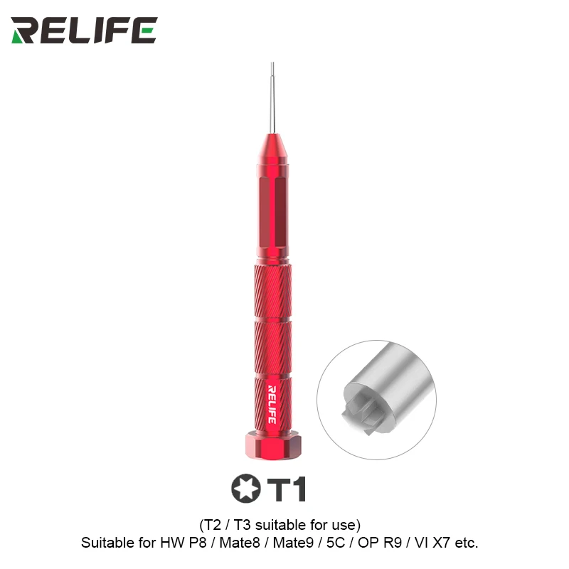 RELIFE RL-727 ثلاثية الأبعاد مفك الدقة المغناطيسي تفكيك المسمار إصلاح الأدوات اليدوية ل الهواتف المحمولة مفك مسامير الكمبيوتر بت