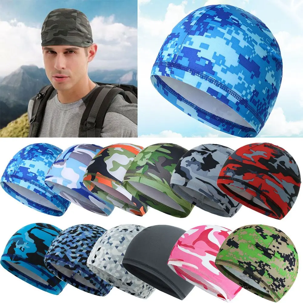 High Quality No Discoloration Odorless Sweat-absorbent Cycling Running Hat Breathable Caps Outdoor Cooling Cap Sweat Wicking