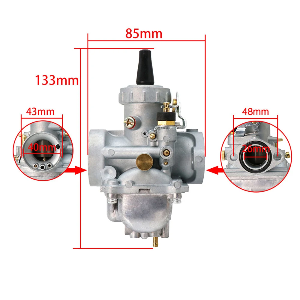 Alconstar Mikuni Motorcycle Carburetor For Suzuki 125cc TS 125 TS125 125N TC125 DS125 TS100 DS100 off-road Dirt Bike