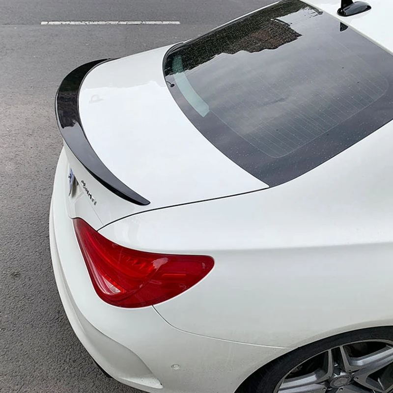 Carbon Fiber Rear Trunk Wing Spoiler CLA45 AMG Style 2014 - UP For Mercedes-Benz CLA W117 CLA180 CLA200 CLA250 CLA260