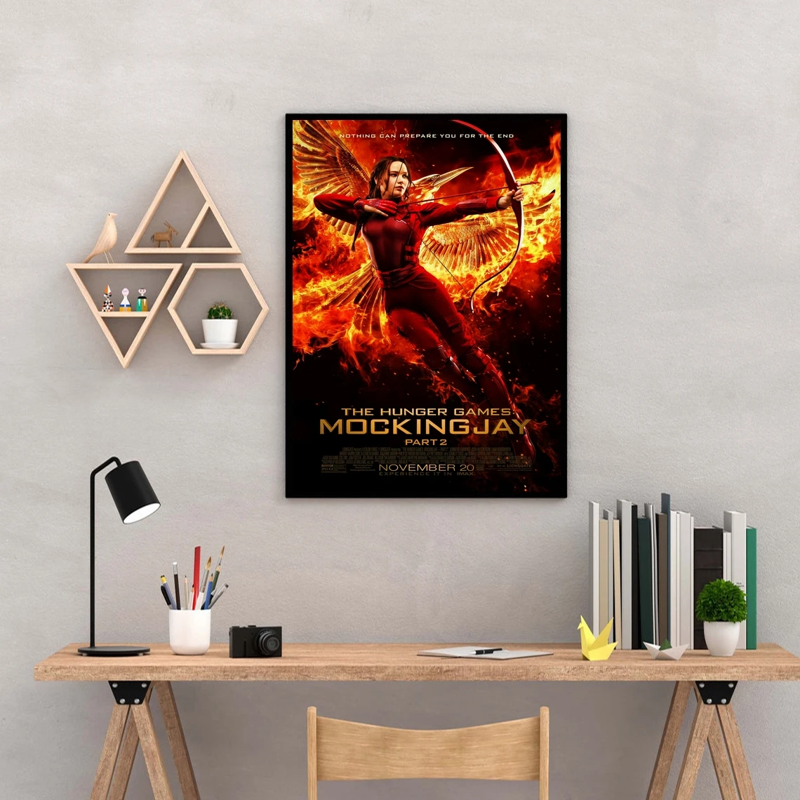 The Hunger Games Movie Poster Canvas Art Print Home Decoration Wall Painting ( No Frame )