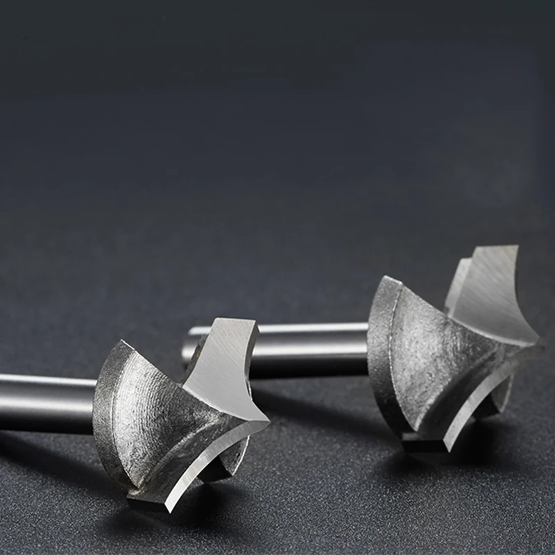UCHEER Tip woodworking line arc carving lace round Angle chamfering milling cutter