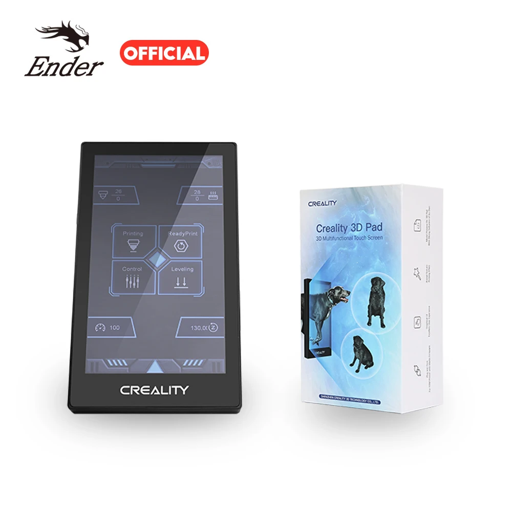 Creality-piezas de pantalla de impresora 3D, 5 pulgadas, 32 Bits, HD, ARM9, núcleo para todas las impresoras FDM con Firmware Marlin