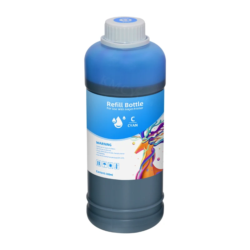 KMCYinks 500ml Bottle Refill Dye Ink For HP Designjet 500ps 800 4000 5000 T620 T770 T790 T1110 T1300 T2530 Z2100 Z3200 Printer