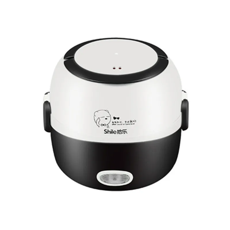 Mini Rice Cooker Electric Lunch Box Portable Thermal Heating Food Steamer Cooking Container Multifunctional Electric Cooker