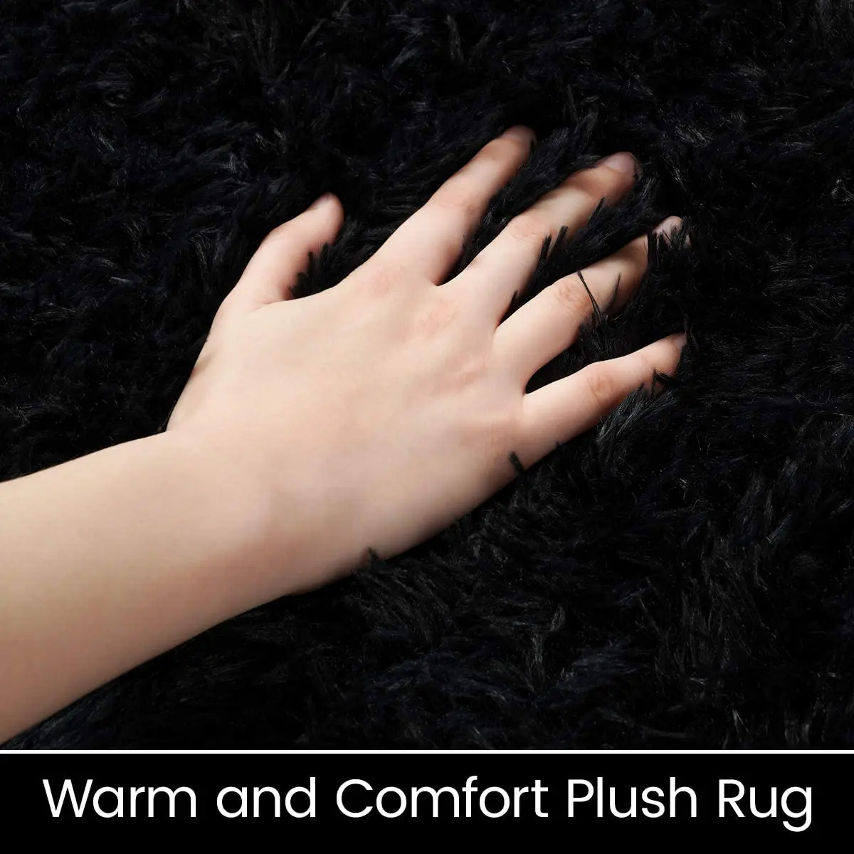 Living Room Carpet Fluffy Soft Fuzzy Carpet for Kids Room Long Fur Indoor Dorm Nursery Rug Fuzzy Shag Fur Home Decor Area Rug