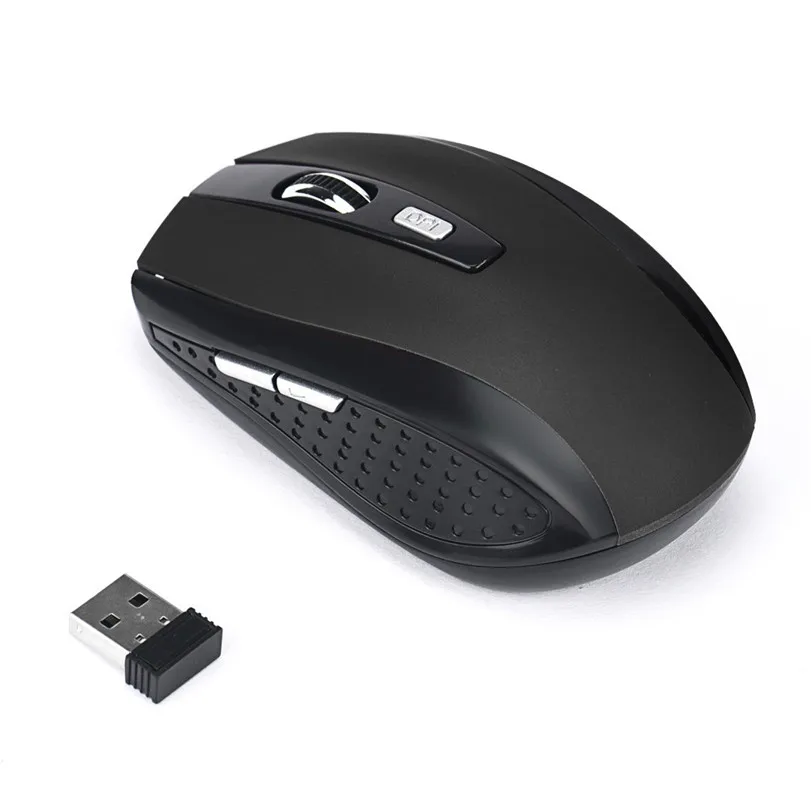 6 Key Gaming Mouse 2.4GHz 2000DPI Mice Optical Wireless Mouse USB Receiver PC Computer Wireless for Laptop Gifts 1 pc C0619