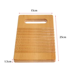 Montessori Life Practical Materials Wood Washboard for Laundry Activity Kids Basic Skill Learning Tools Girl Boy