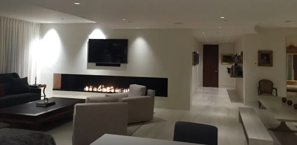 21 AUG Inno-Fire  72 inch automatic ethanol fireplace cheminee bioethanol exterier