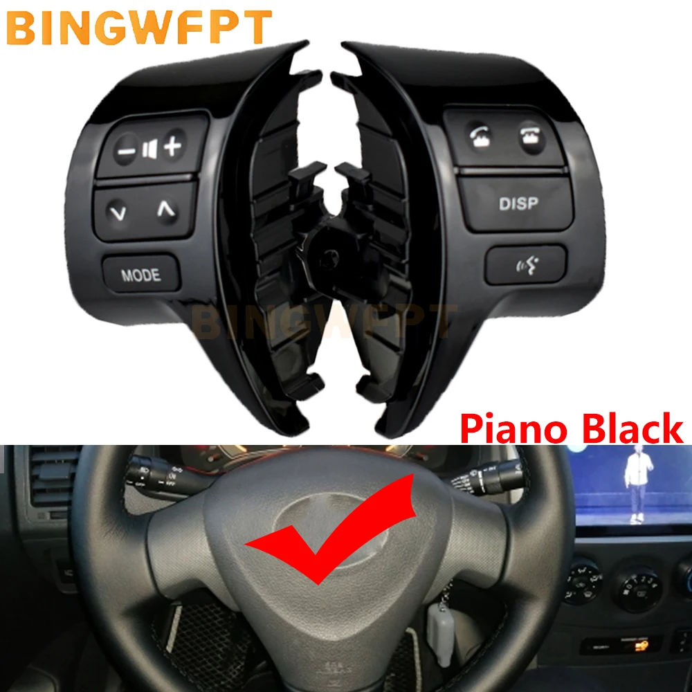 For Toyota Corolla ZRE15 2007 - 2009 Brandnew Upgrade button switchs 84250-02200 Bluetooth Steering Wheel Audio Control Switch