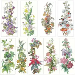 Flower and Birds Patterns Counted Cross Stitch 11CT 14CT 18CT DIY wholesale Chinese Cross Stitch Kits Embroidery Needlework Sets