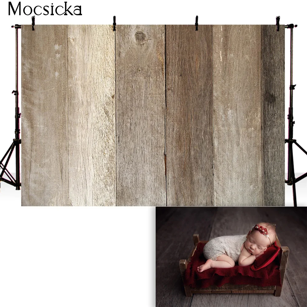 Mocsicka الخشب الطابق خلفية اطلاق النار الأطفال حديثي الولادة الطفل صورة خلفية للتصوير الفوتوغرافي صور الفن التصوير الفوتوغرافي الدعائم الاستوديو #6