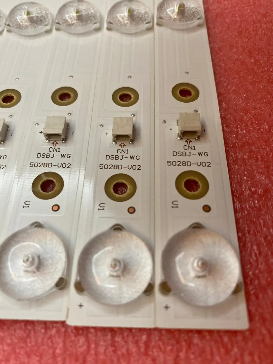 10pcs LED Backlight for shivaki STV-50LED13 50TM 50F1 DS03-V02 DSBJ-WG 202006-DS50M5100-01 DS50M51-DS12 DS50M51 5028D-V02