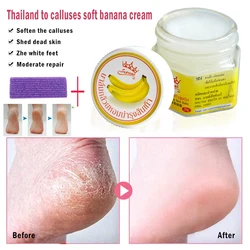 Anti-Drying  Banana Oil Moisturizing Crack Foot Cream Heel Cracked Repair Cream Removal Dead Skin Hand Feet Care Winter Dropship