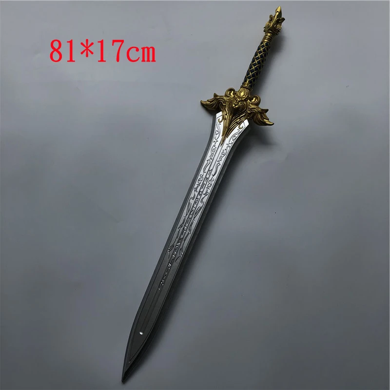 The King of  Llane Wrynn I Sword Lion Sword Cosplay Props for Halloween Party Stage Performance 81cm