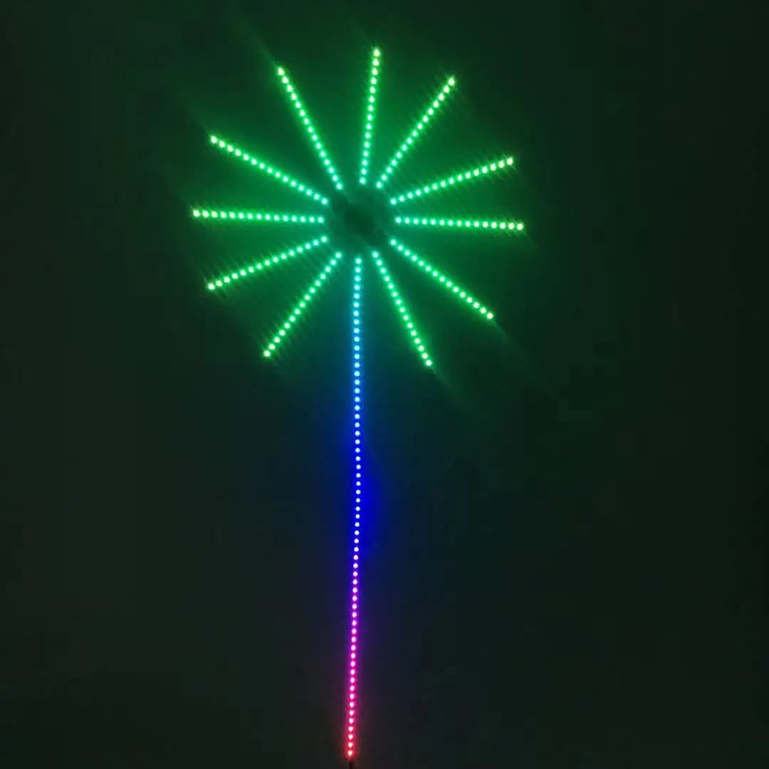 Fuochi d'artificio RGB DC5V 5050 Bluetooth vocale SMD LED diodo a nastro strisce flessibili decorazione romantica per le vacanze del Festival