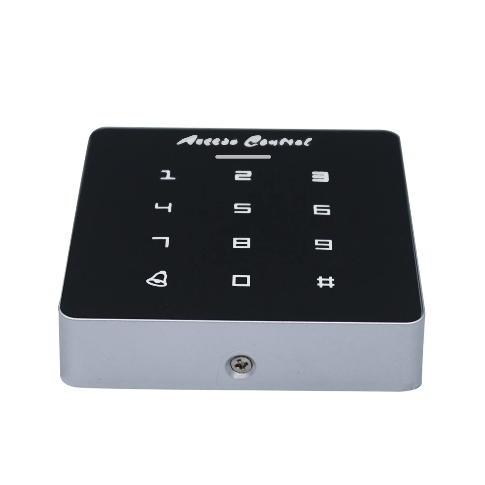 125Khz RFID Access Control Keypad with 10 KeyFobs Smart Electric Lock for Door 1000 User Capacity for Security Systems