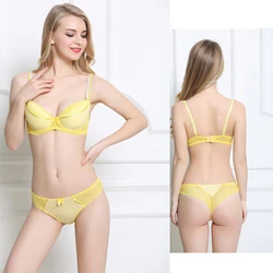 Neue Sexy Cisexual BCDE Tasse Warter Bh Sets Kurzarm Luxus Spitze PushUp Dessous Mädchen Brasia Mode Unterwäsche