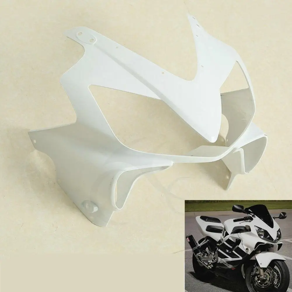 Motorcycle ABS Upper Front Cowl Nose Fairing Head For Honda CBR600 F4I 2001-2008 2002 2003 2004 2005 2006 2007