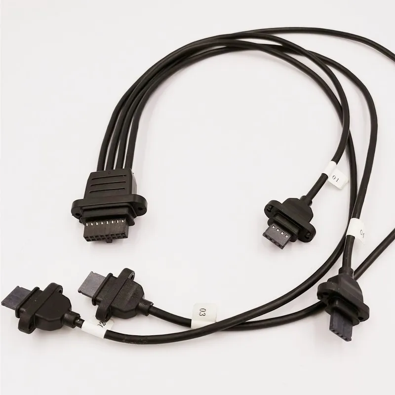 أجزاء طائرة بدون طيار الزراعية ل DJI T16 رذاذ مجلس مضخة مياه خط