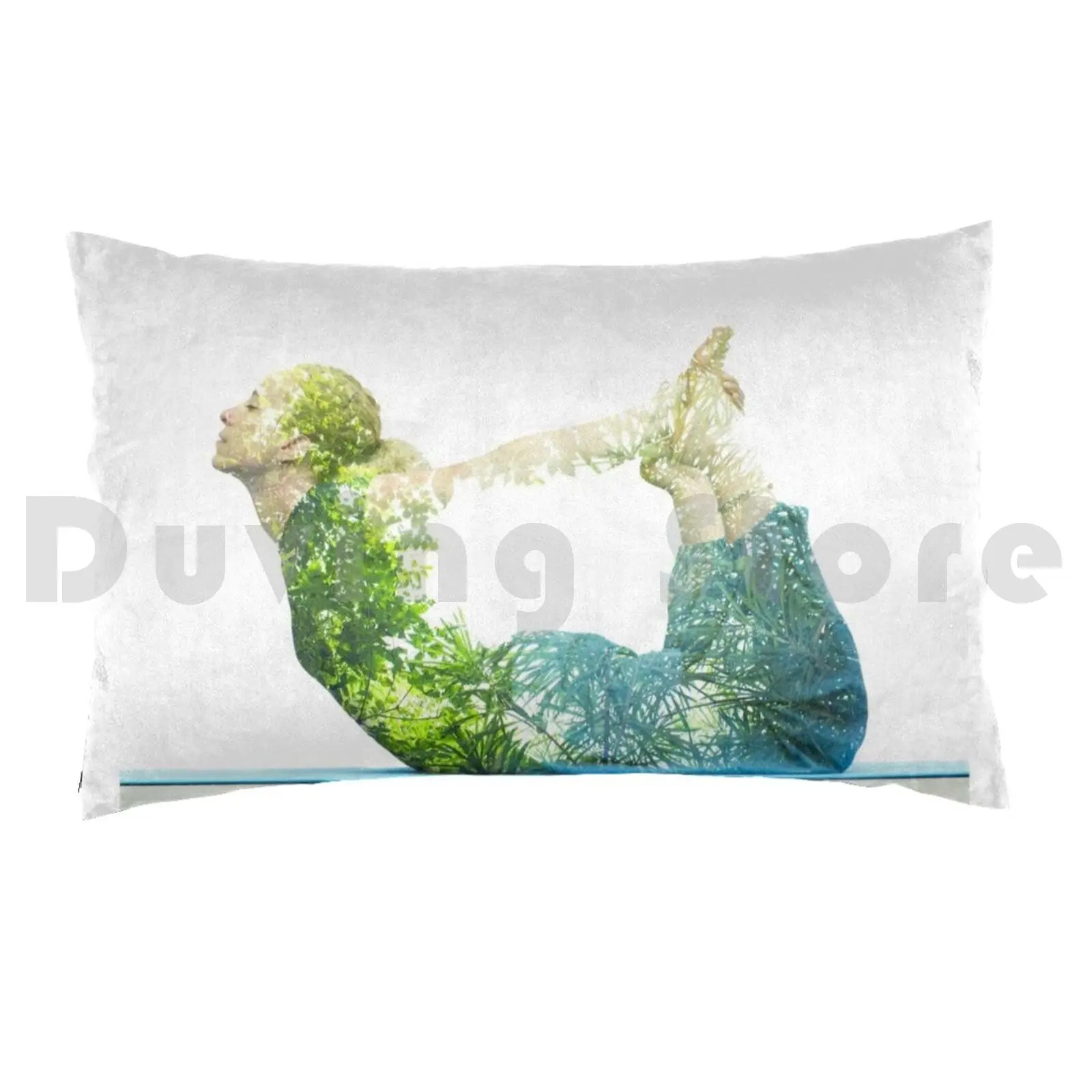 Yoga Fitness Babe Sexy Mood Pillow Case Printed 35x50 Yoga Fitness Babe Sexy Mood