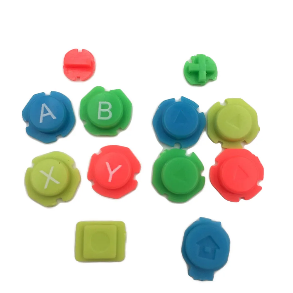 أزرار مفاتيح توجيه ABXY الملونة عصا التحكم لوحدة تحكم نينتندو سويتش NS NX Joy-con وحدة التحكم اليسرى اليمنى