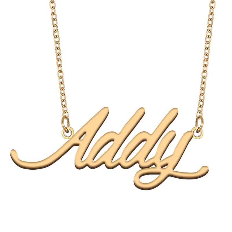 

Necklace with Name Addy for His Her Family Member Best Friend Birthday Gifts on Christmas Mother Day Valentine's Day