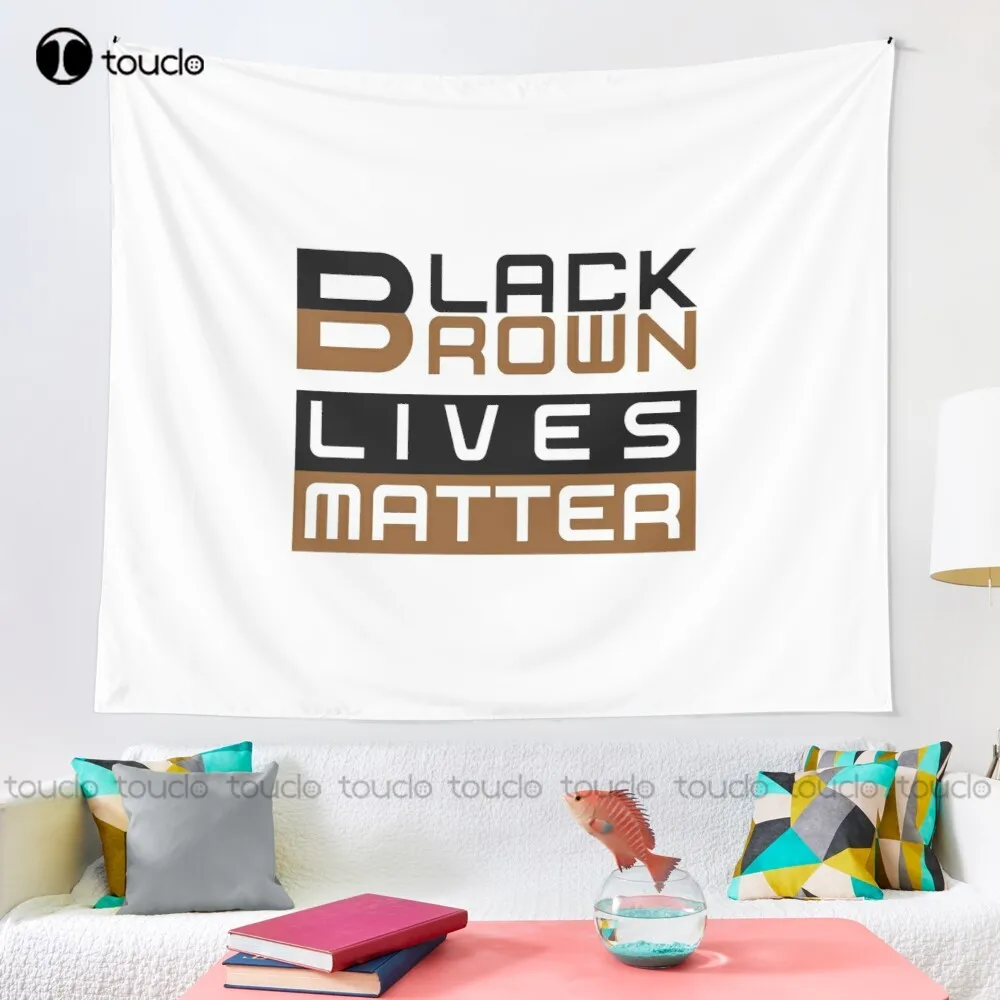 New Black Brown Lives Matter New Tapestry Fashion Tapestry Tapestry Wall Hanging For Living Room Bedroom Dorm Room Home Decor