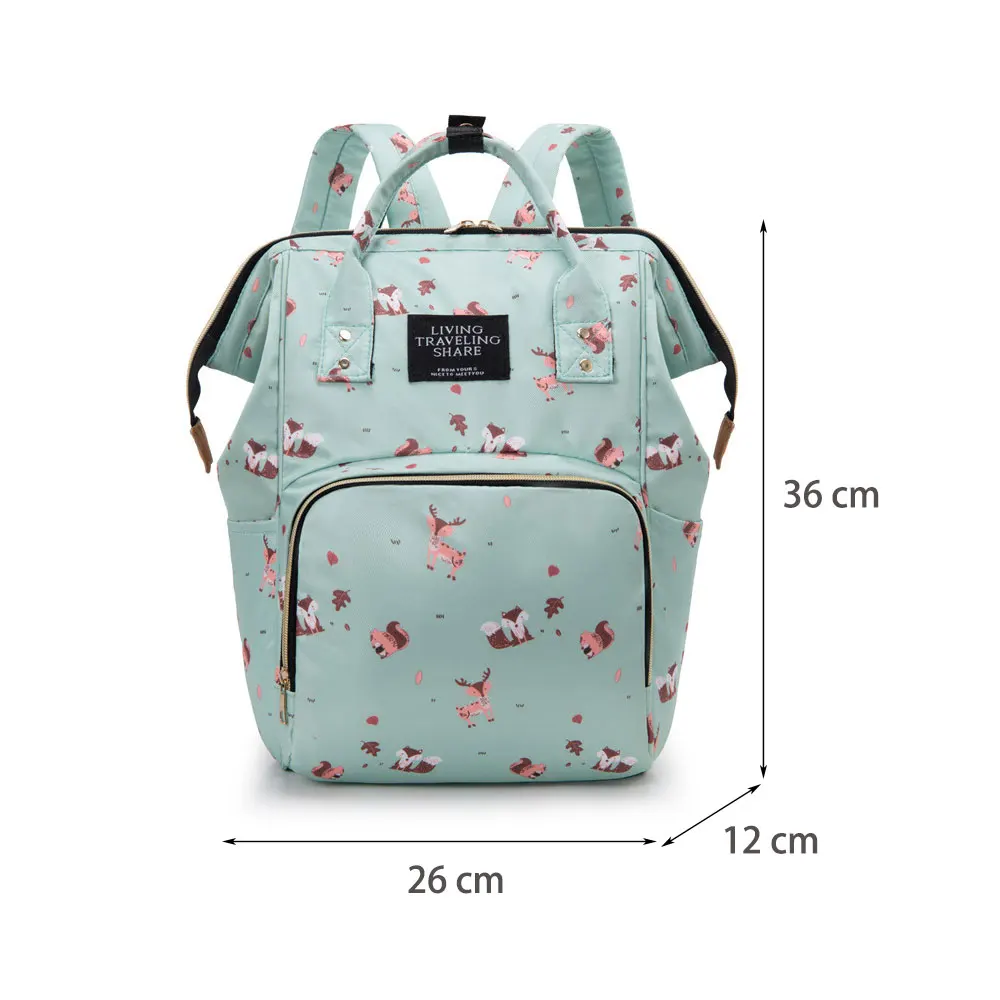 Waterproof Baby Large Capacity Diaper Bag Organizer Bags For Mummy Maternity Baby Handbag For Mom Stroller Backpack Nappy Bag