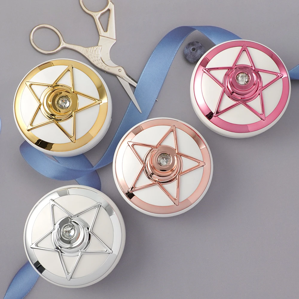 Kontaktlinsen Fall Lagerung Runde Star Abdeckung Schüler Fall Reise Container Halter Storage Box Für Reise Unsichtbare Brille Organizer