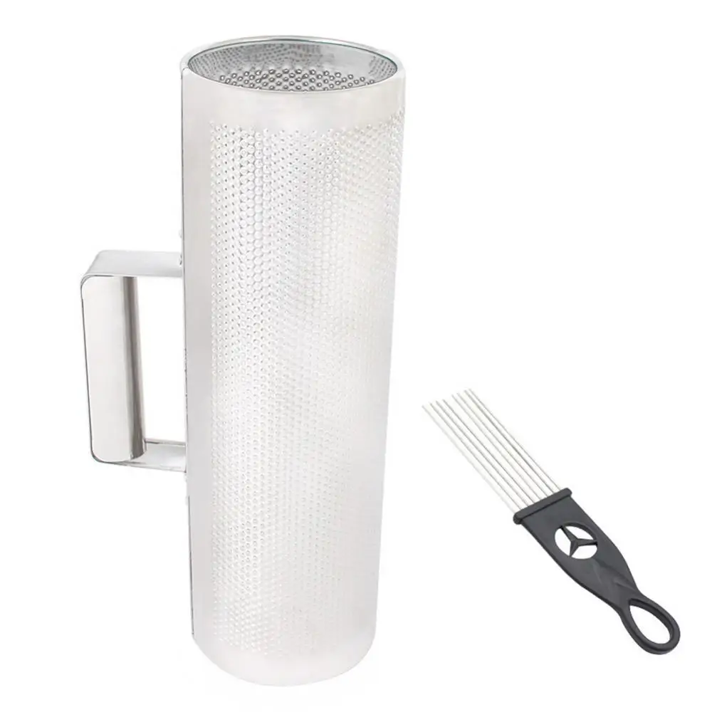 Instrumento de aço inoxidável do guiro com ferramenta musical da percussão latina do raspador
