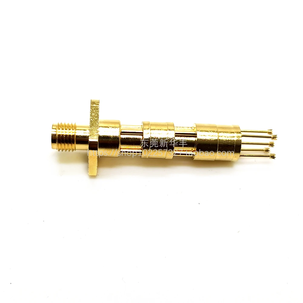 6 جرام عالية التردد التحقيق 5-pin RF رئيس ، زهر البرقوق 5-pin عالية التردد اختبار رئيس ، الملعب 3 مللي متر ، السكتة الدماغية 9 مللي متر