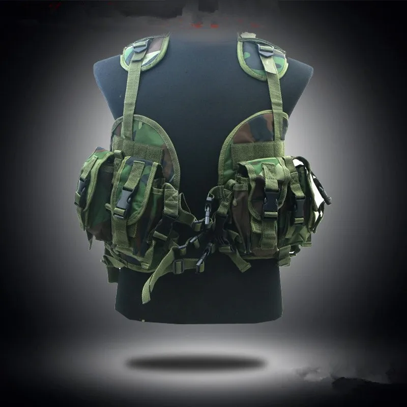 

Assault Security Protection Vest Men's Outdoor Hiking Hunting CS Field Gear Camouflage Safety Defend Waistcoat