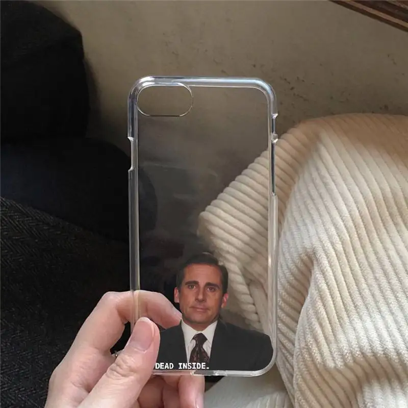 Michael Scott etui na telefon biurowy na iPhone 11 12 13 mini pro XS MAX 8 7 6 6S Plus X 5S SE 2020 XR okładka