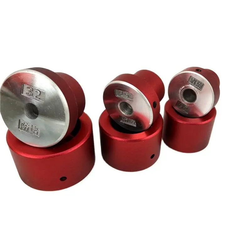 Plumbing Tool Red Nozzles With Non Stick Mold Coating 20/25/32mm Die Head Welding Parts Ppr Pipe Welding Machine Heads