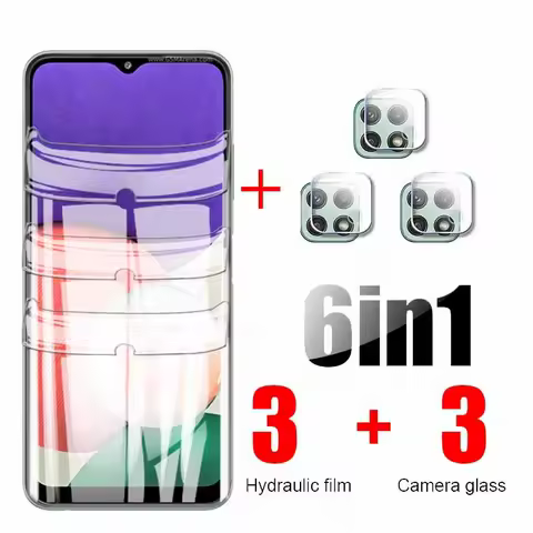 Hydrogel Film For Samsung Galaxy A22 5G A82 A52 A72 A32 A21s A51 A71 A12 A31 A02s A42 Screen Protector Camera Tempered Glass