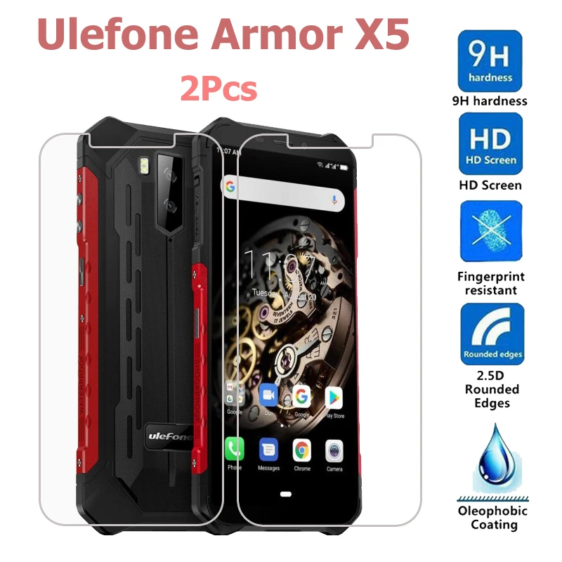 

Tempering Glass For Ulefone Armor X5 Glass Screen Protector Scratch Proof LCD Film For Ulefone Armor X 5 Cover Phone 5.5"
