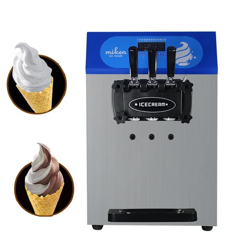 New Table Ice Cream Machine 1800W Soft Ice Cream Machine Hot Selling In Promotion Free shiping ItemTable style Ice Cream Machine