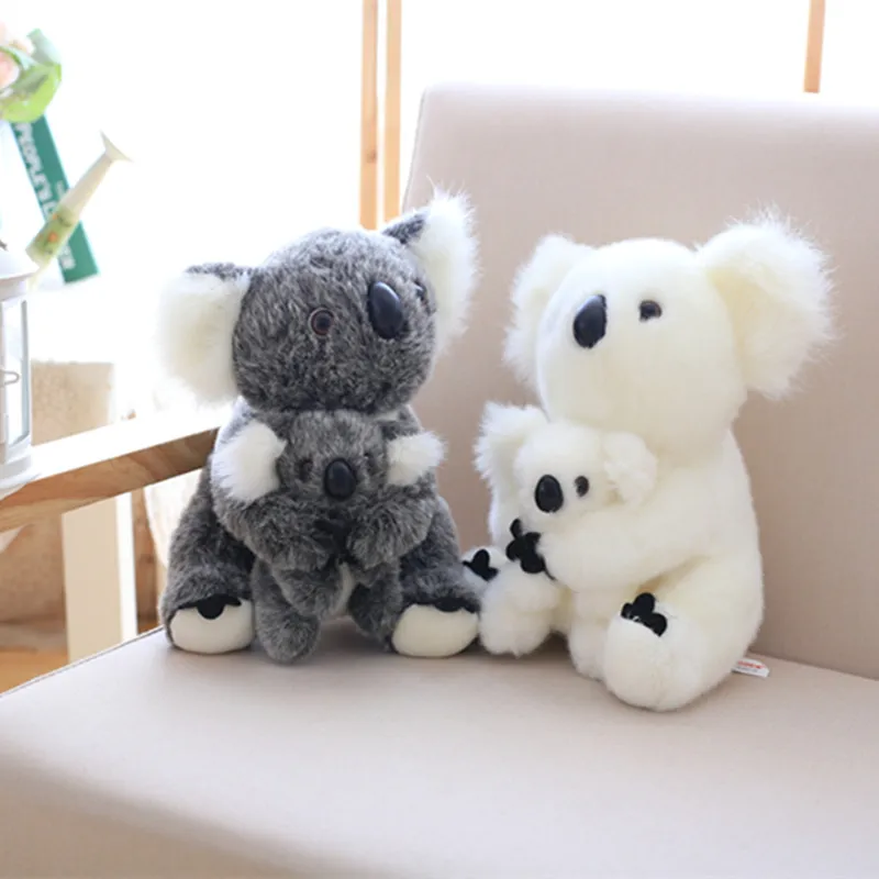 13-28cm Kawaii Simulation Koala Plush Toys Australian Koala Bear Stuffed Soft Animal Doll Kids Baby Girls Lovely Christmas Gift