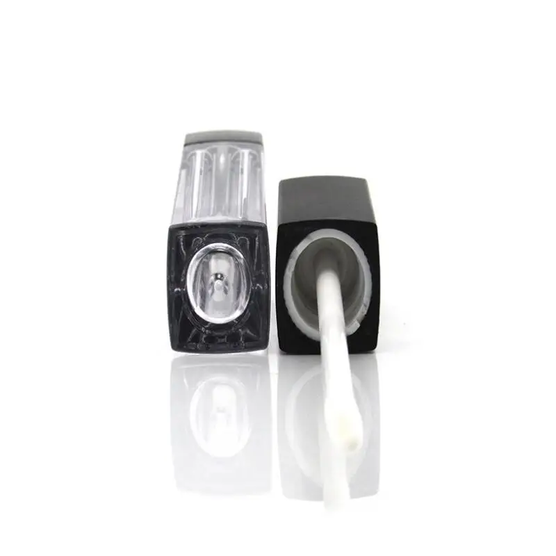 Lip gloss tube empty 5ML Lip gloss container makeup lip oil container Square plastic tubes with wholesale LX8694