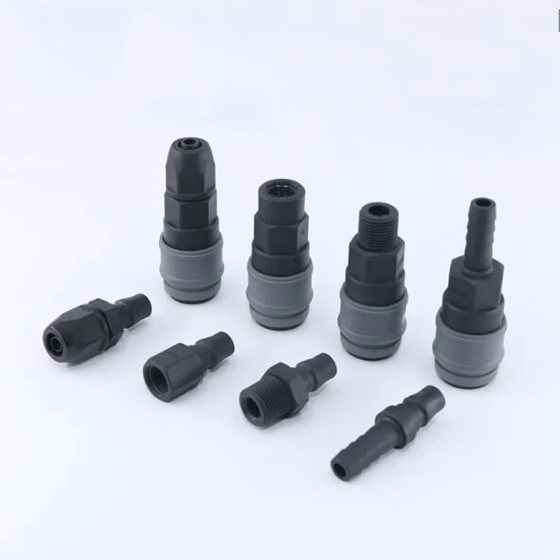 1pcs Plastic Steel C type Model SP/SM/SF/SH High pressure Quick Coupling Accessories Gas Air Pipe Pneumatic Quick connector