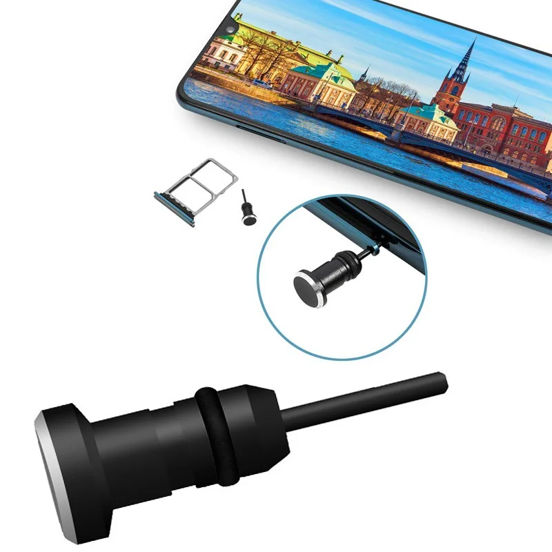 Заглушка Antirr, USB Type-C + 3,5 мм Jack, 7 цветов