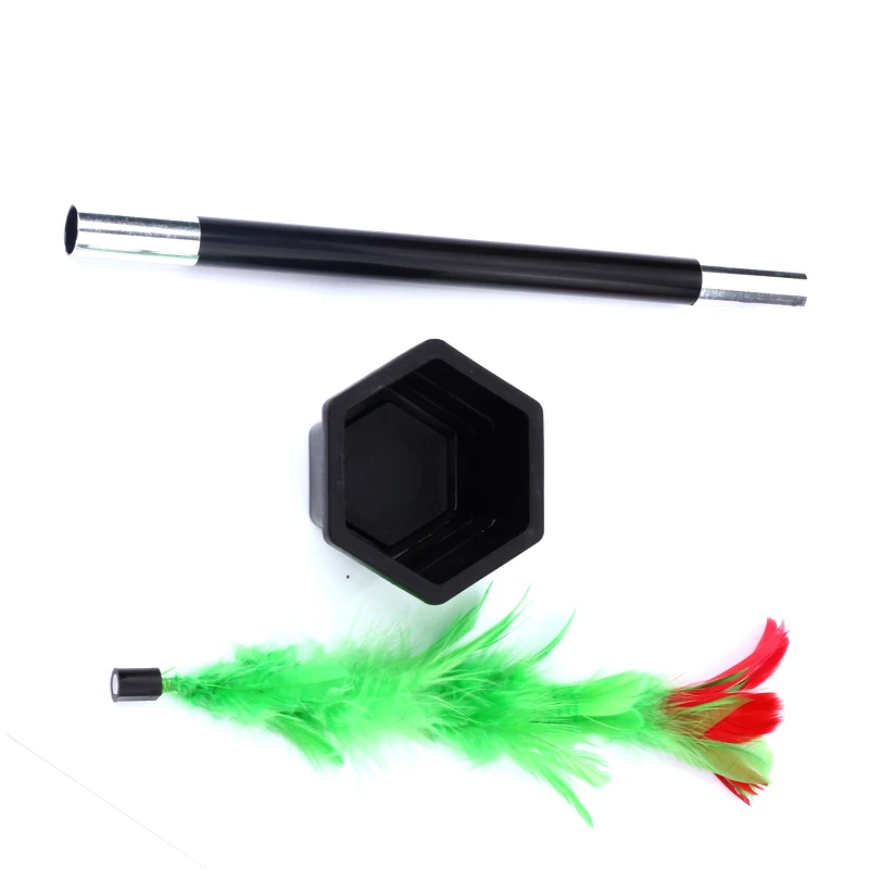 Magic wand to flower magic trick easy magic tricks toys for adults kids show prop toys for boys fun for children G8002