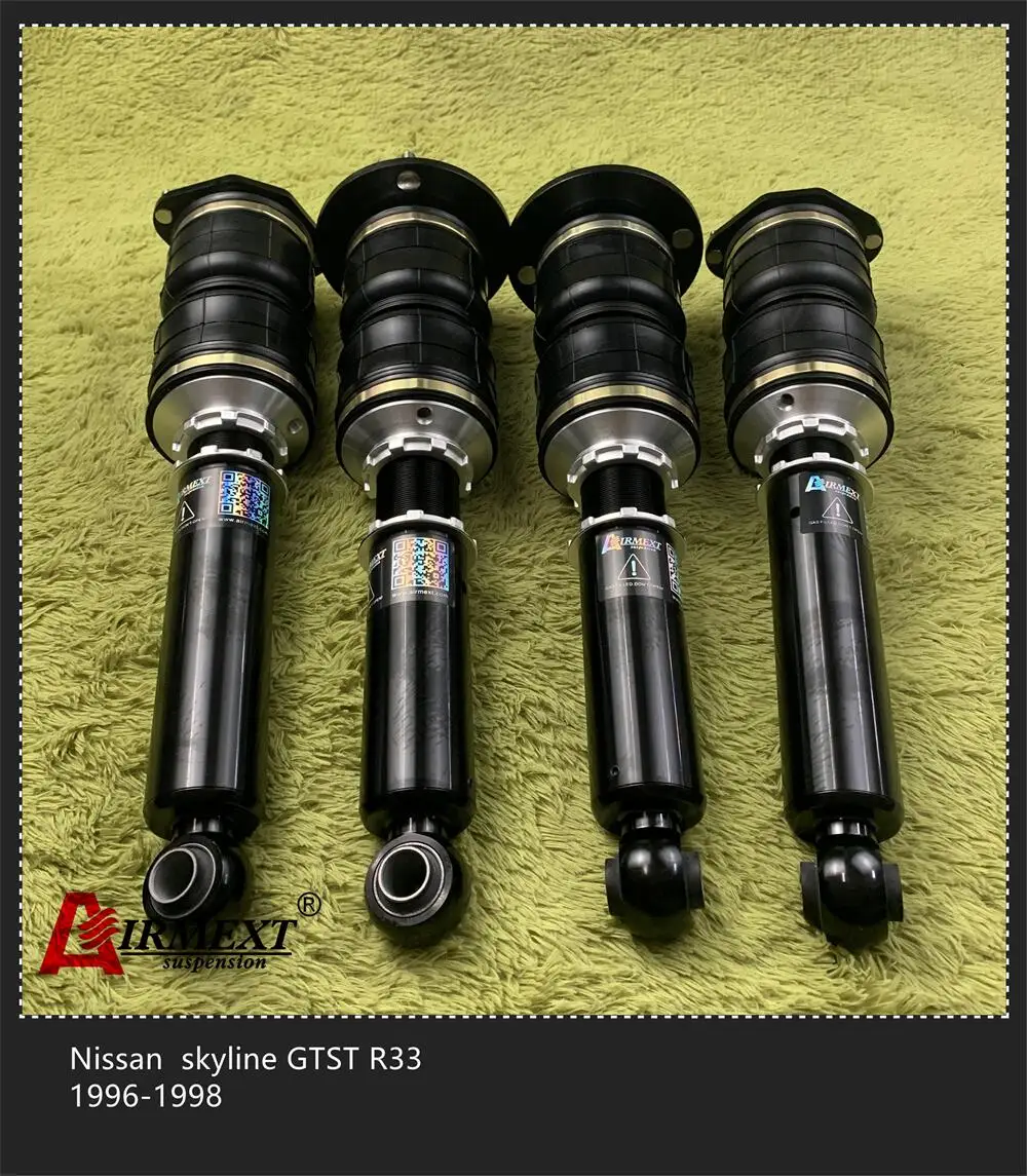 For Nissan Skyline GTST R33(1996~1998)/ coilover +air spring assembly /Auto parts/ air spring/pneumatic