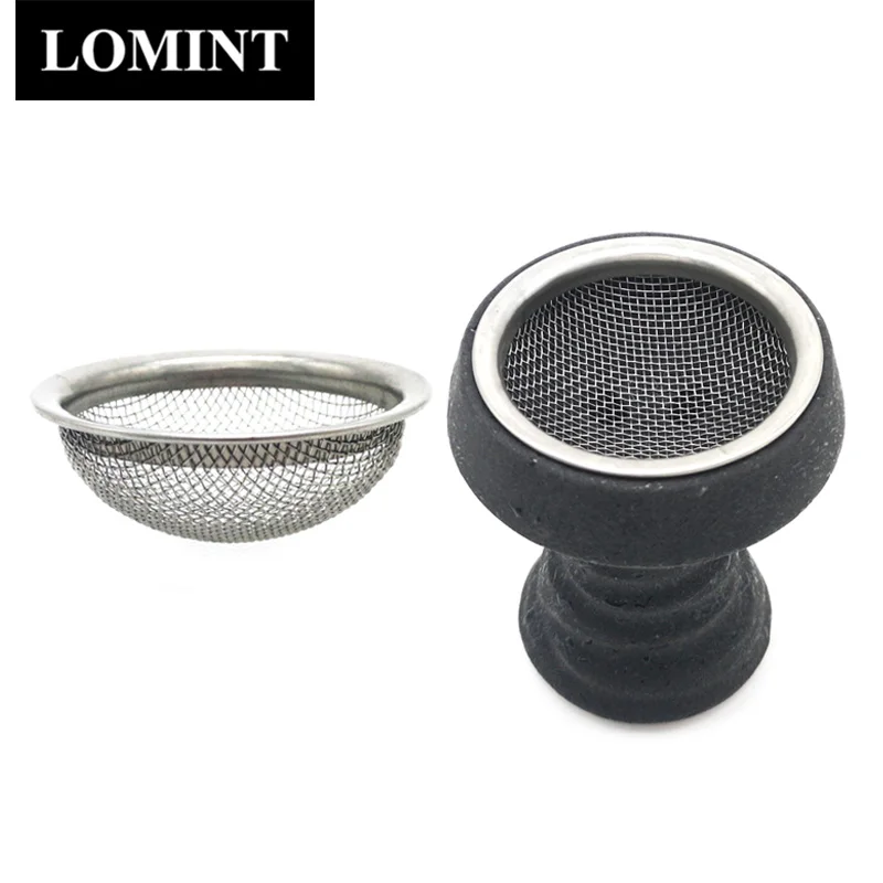 LOMINT Silver stainless steel Hookah Metal Screen for UPG radc form Shisha bowl Hookahs Chicha Narguile DIY Plant Accessories