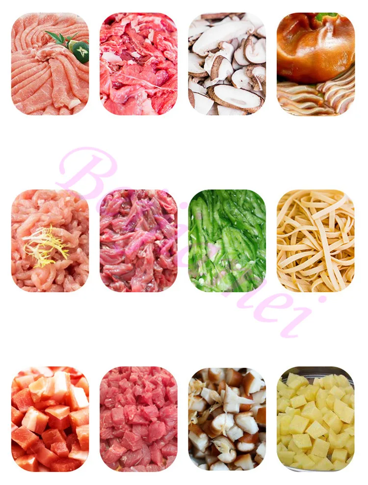 Commercial เนื้อเครื่องตัดสแตนเลสอัตโนมัติตัดผักเครื่องบดเครื่องสับเนื้อ Mincer