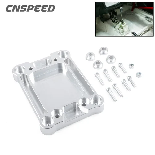 Para K Swap se adapta a Honda Civic Integra K20 K24 Motor caja de cambios adaptador de placa Base de palanca de cambios