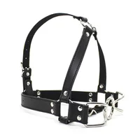 2024 Sex Toys Metal Ring Gag Flirting Open Mouth with O-Ring Sexual Bondage bdsm Harness type exotic accessories for Couples - Image 2